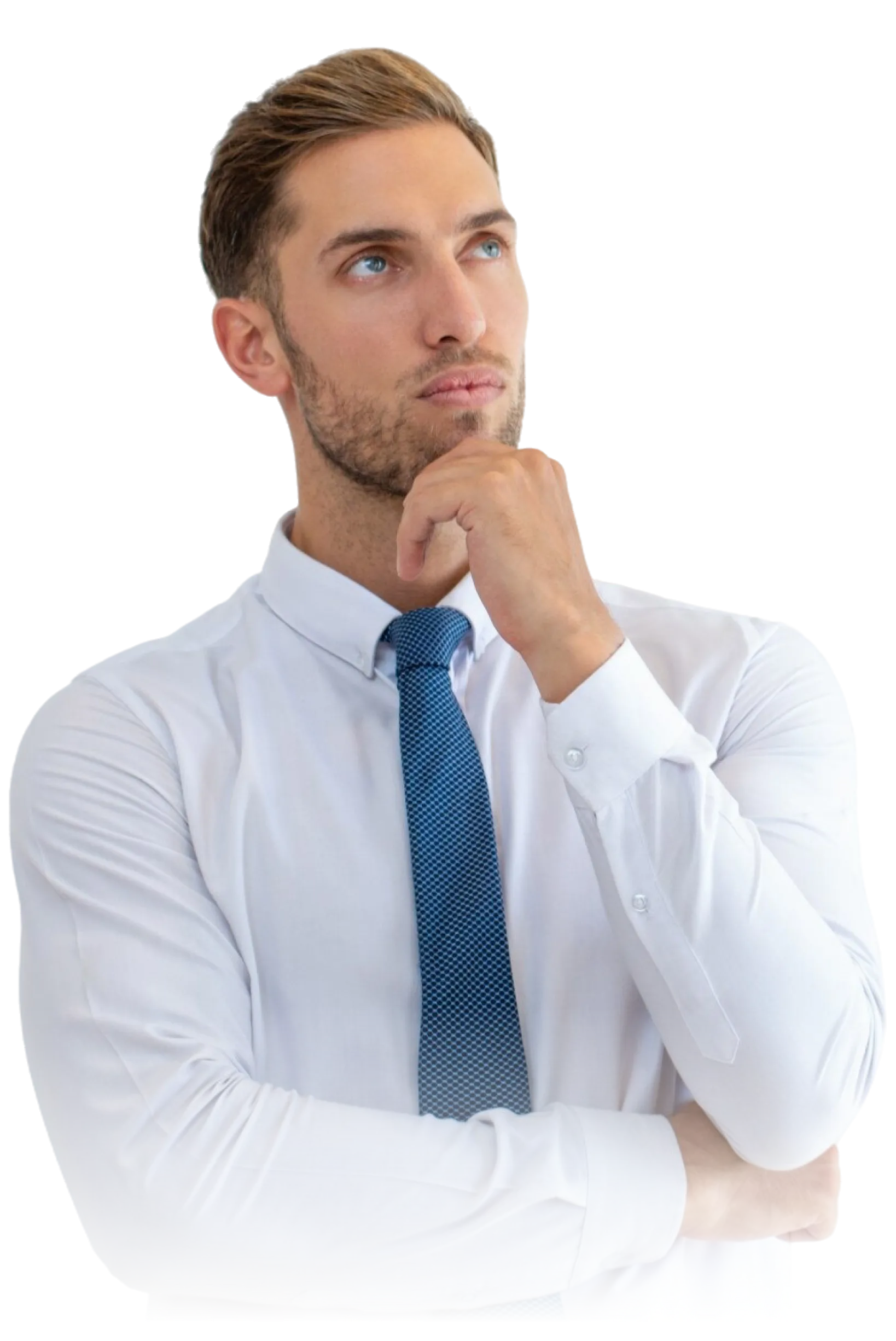 איש עסקים חושב